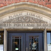 North Portland Library. Humboldt neighborhood.
